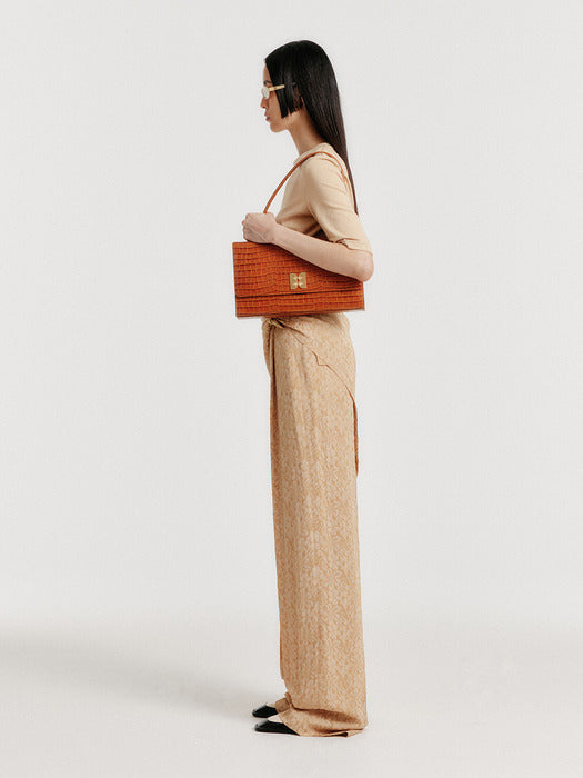 Eenk Yedia Scarfed Pants - Beige