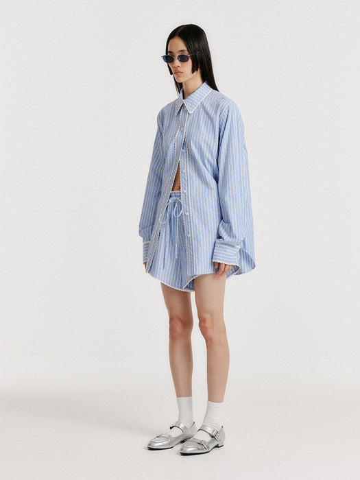 [EENK] Yindi Trunk Shorts - Sky Blue
