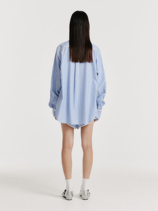 [EENK] Yindi Trunk Shorts - Sky Blue