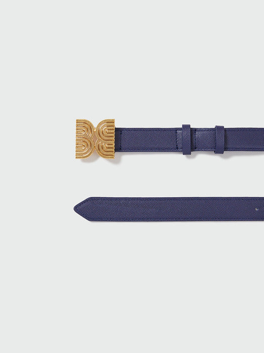 Eenk Yeme Pendant Belt - Navy