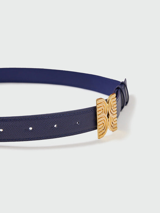 Eenk Yeme Pendant Belt - Navy