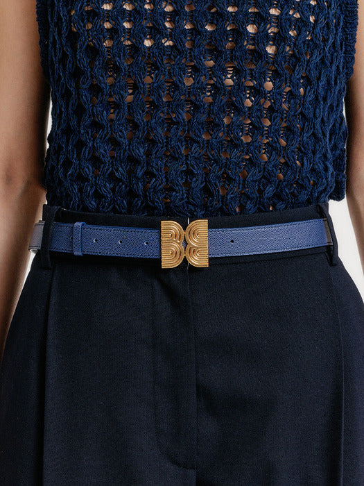 Eenk Yeme Pendant Belt - Navy