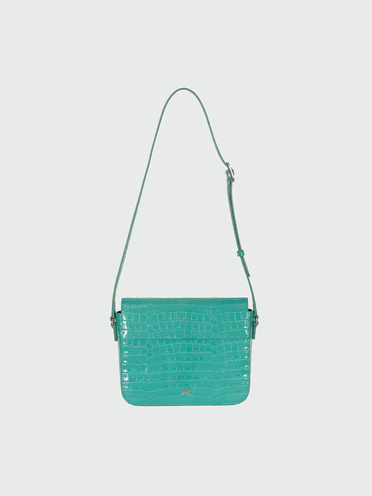 Eenk Hestia Square Bag - Pepper Green