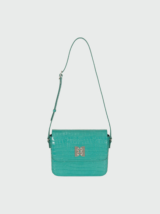 Eenk Hestia Square Bag - Pepper Green