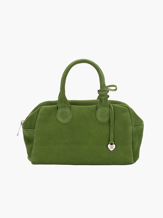 Margesherwood Heart Charm forest suede