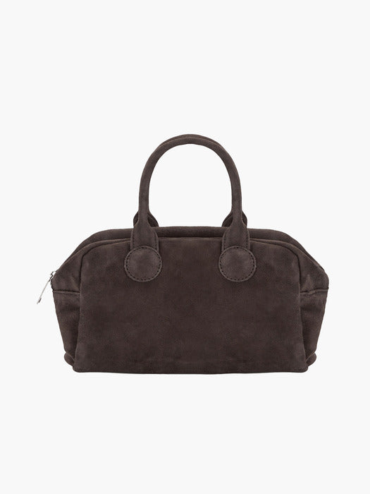 Margesherwood Soft Bowling choco brown suede