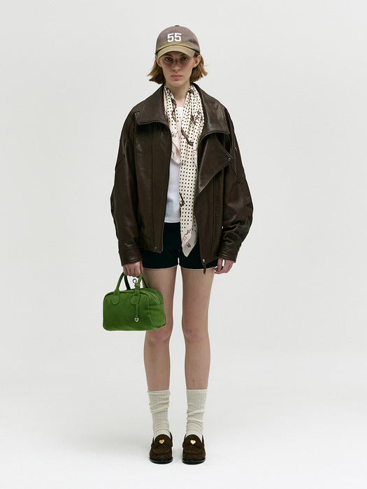 SOFT BOWLING_forest suede