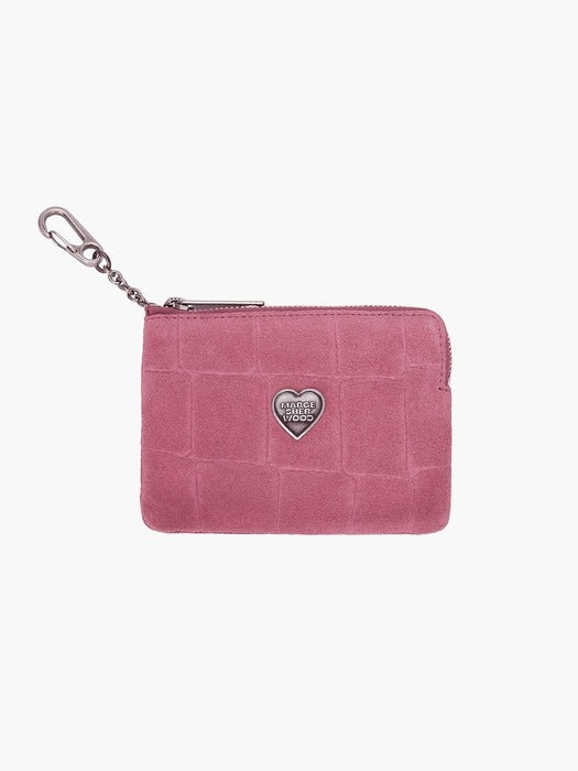 [Margesherwood] Heart Zipper WALLET_SILVER LOGO_6colors