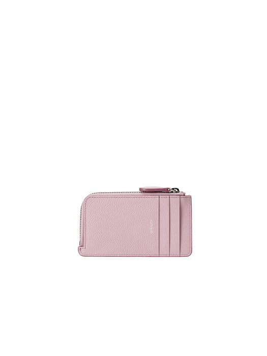 [vunque] Magpie Zipper Card Wallet (맥파이 지퍼 카드지갑) Pale Pink