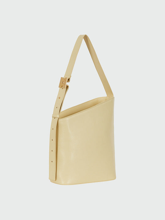 Eenk Halog Trapezoid Shoulder Bag - Yellow