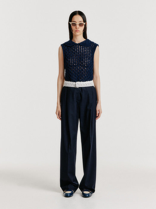 Eenk Yiom Classic Straight Pants - Navy