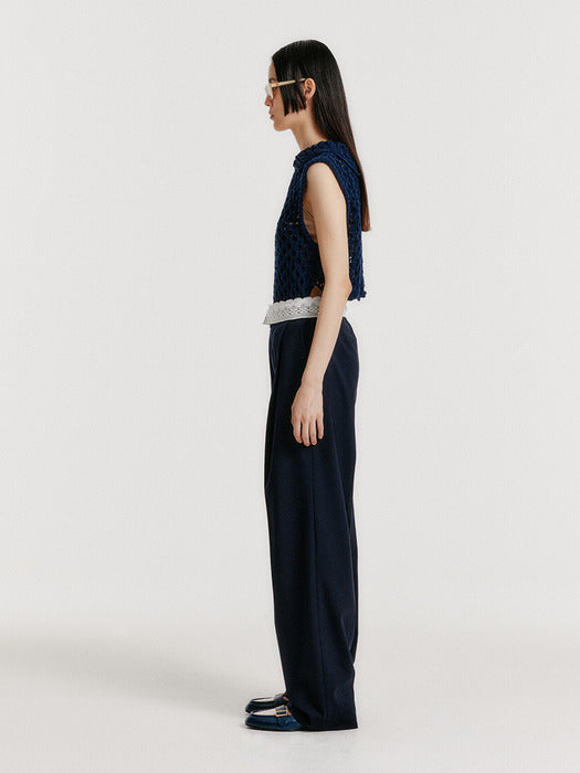 Eenk Yiom Classic Straight Pants - Navy