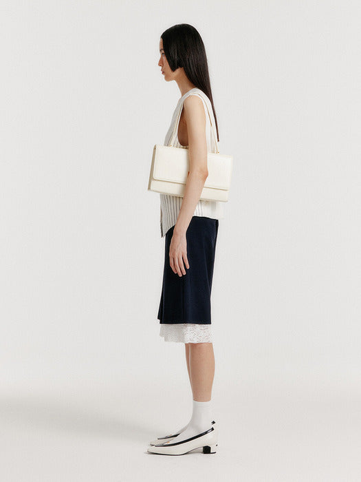 Eenk Yiva Buttoned Vest - Ivory