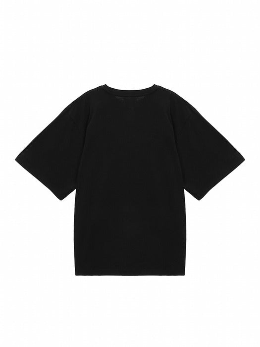 MATIN HERITAGE TOP IN BLACK