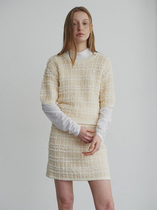 [loeuvre] Jacquard Knit Pullover SK4SP658-51