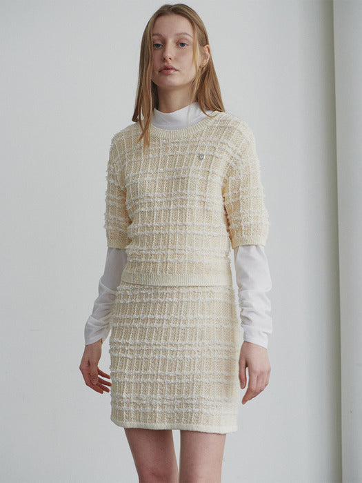 [loeuvre] Jacquard Knit Pullover SK4SP658-51