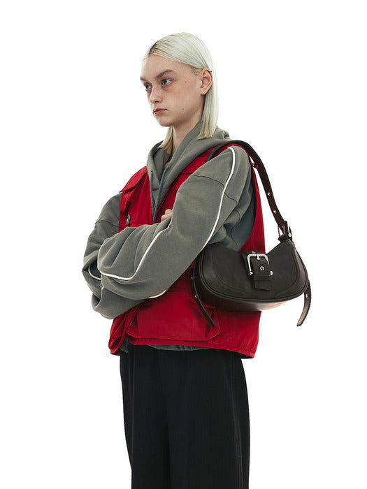 [osoi] HOBO BROCLE [STAIN BROWN]