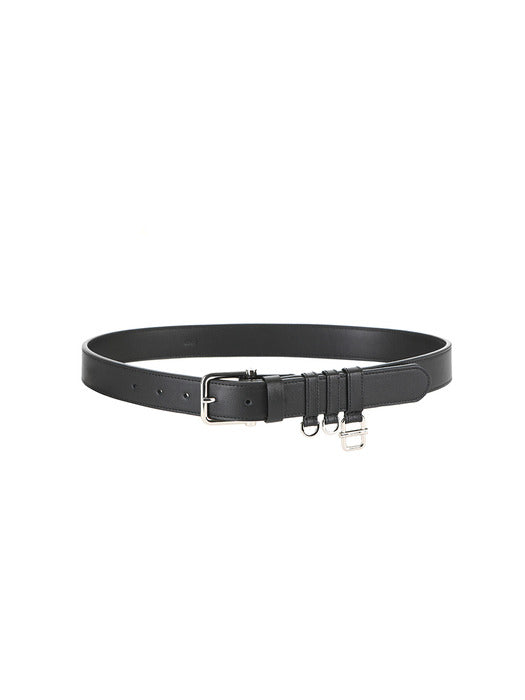 [osoi] RING BELT [BLACK]