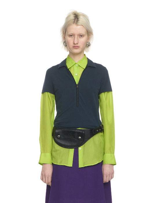 Osoi Pocket Belt [WASHED BLACK]