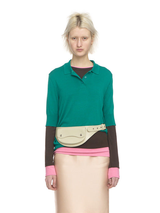 Osoi Pocket Belt [WASHED BEIGE]