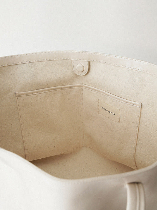 Large tote bag (Spare white)
