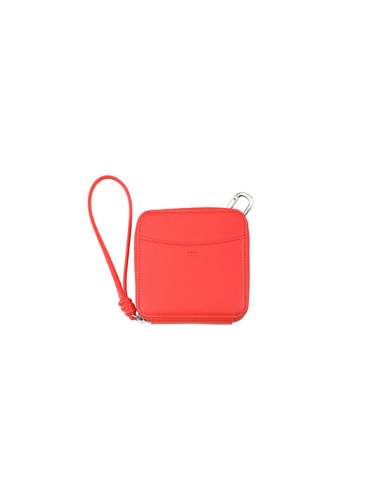 Osoi Zip Around Wallet [TOMATO RED]