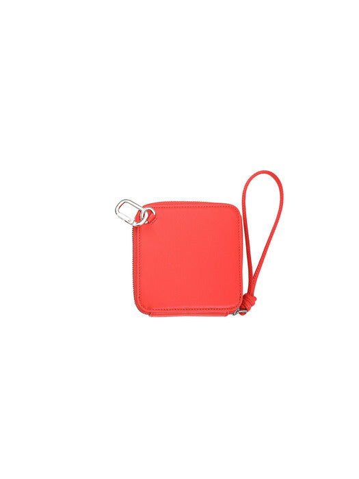 Osoi Zip Around Wallet [TOMATO RED]