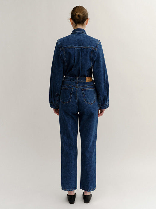 Kindersalmon Ceres Blue Denim Shirt