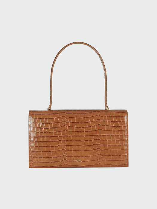 Eenk Hestella Square Tote Bag - Brown