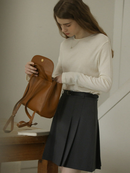 Tillidie Modal basic slim t-shirt