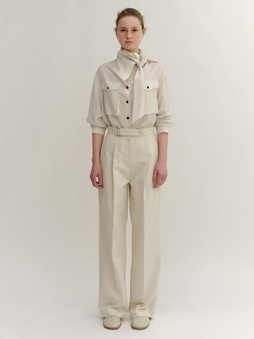 Kindersalmon Nellie Pants Ash-Khaki