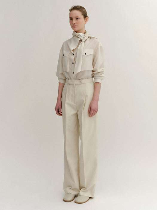 Kindersalmon Nellie Pants Ash-Khaki