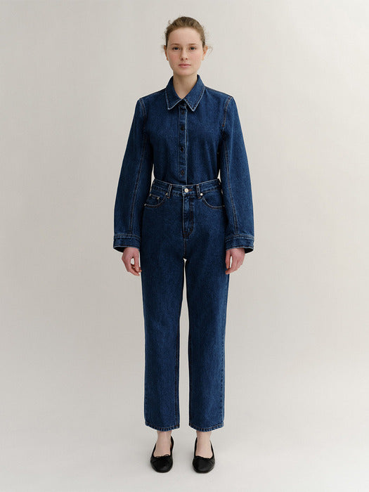 Kindersalmon Ceres Washed Jeans Blue