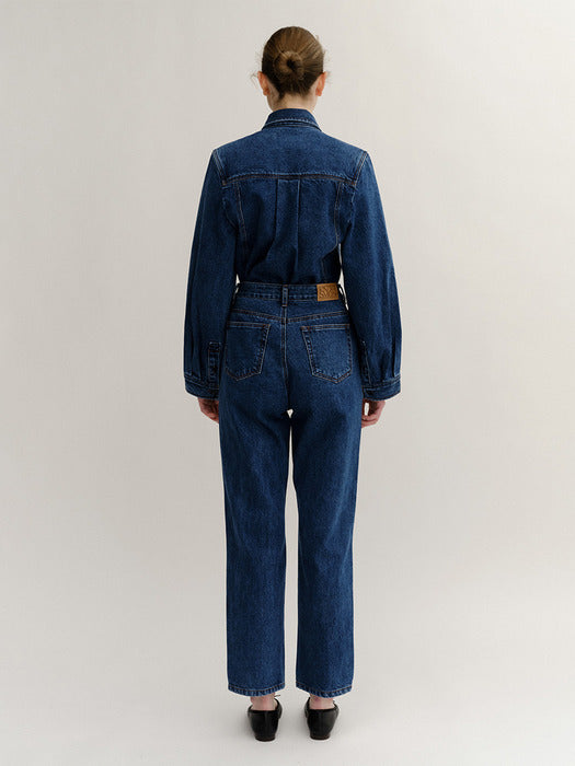 Kindersalmon Ceres Washed Jeans Blue