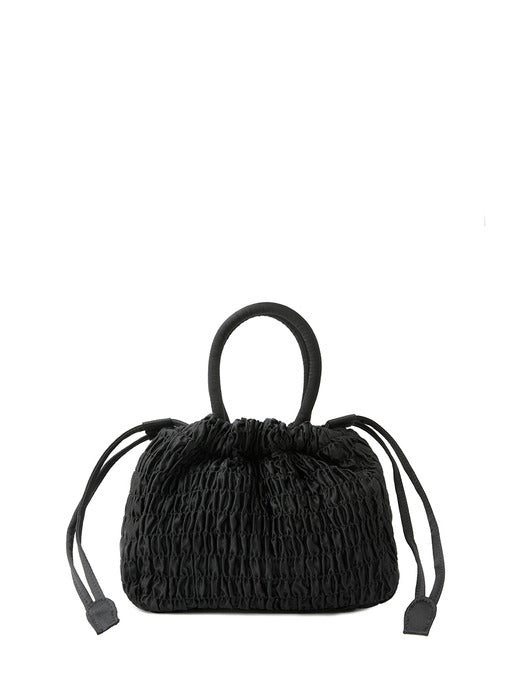 ELSIE BAG RUCHED BLACK