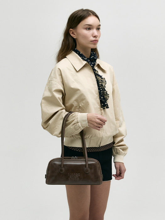 Margesherwood Soft Boston EW washed brown pull-up