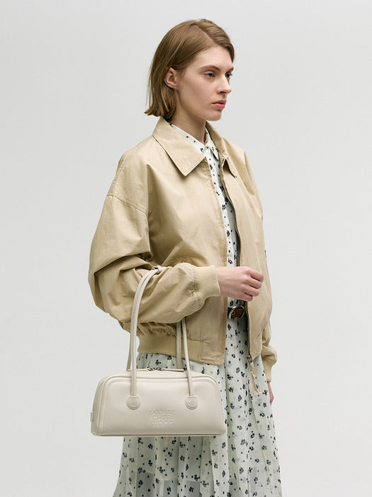SOFT BAGUETTE BAG_cream plain
