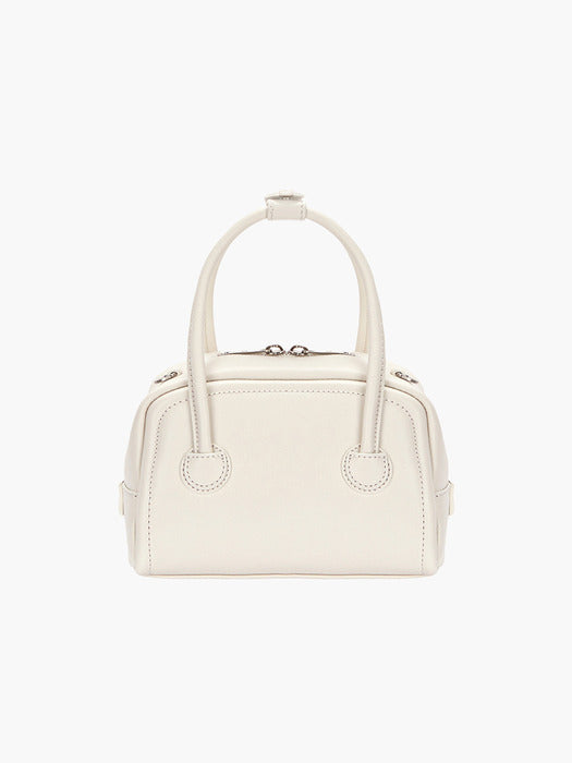 SOFT TOTE MINI_cream plain