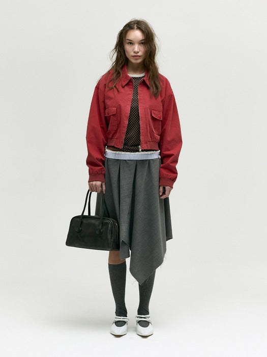 SOFT TOTE_washed black two-tone brushed