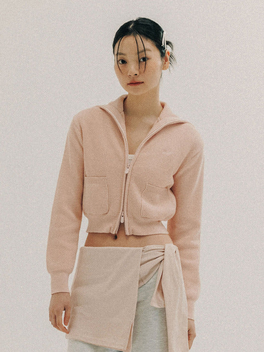 Grove Pout Knit Zip-UP