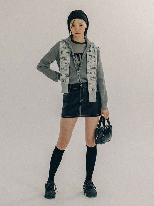 Grove Pout Knit Zip-UP