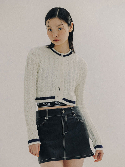 BELLY CARDIGAN [2COLOR]