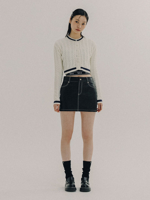 BELLY CARDIGAN [2COLOR]