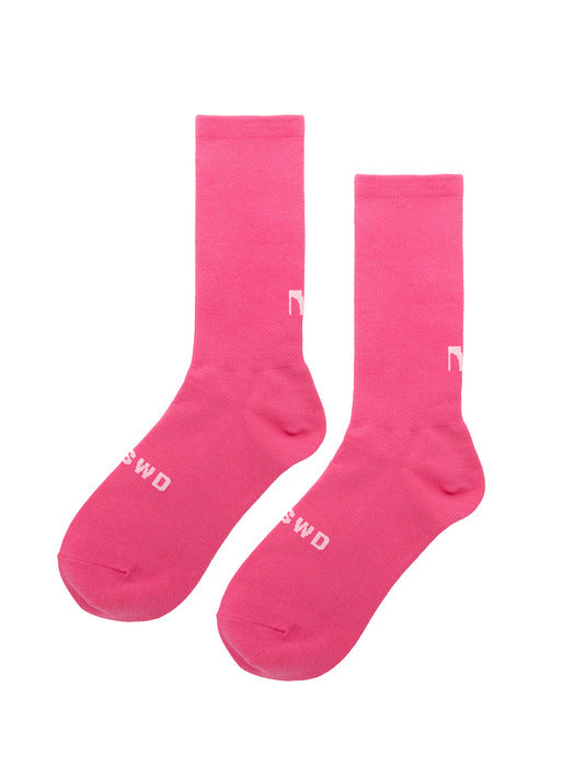 SOLID SYMBOLSOCKS_pink