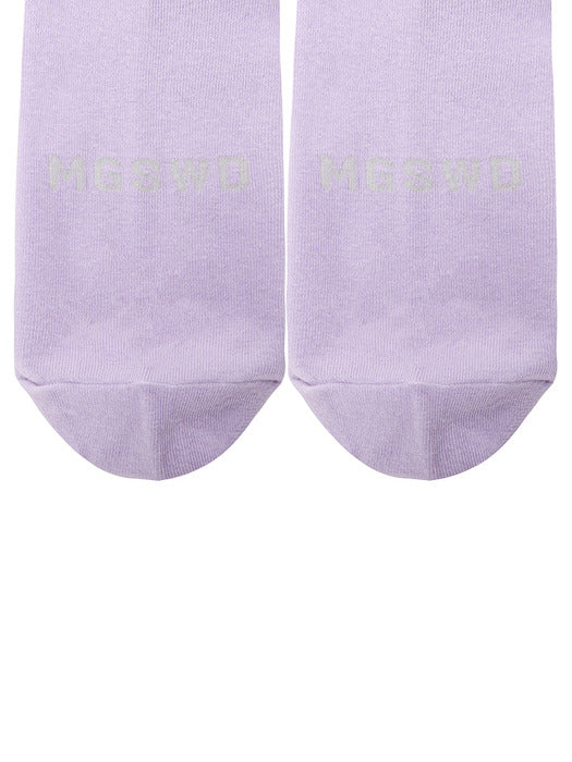 GRADIENT SYMBOL SOCKS_lavender