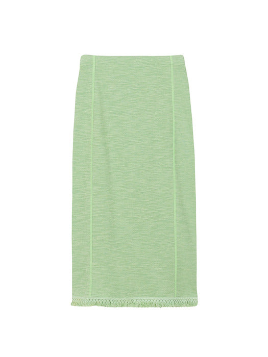 TASSEL SKIRT_green