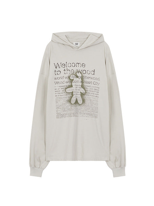 HOODIE WELCOME LONG SLEEVE_light grey
