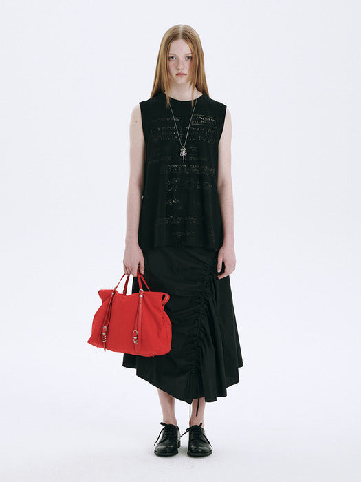 BACK CUTOFF LOGO SLEEVELESS_black