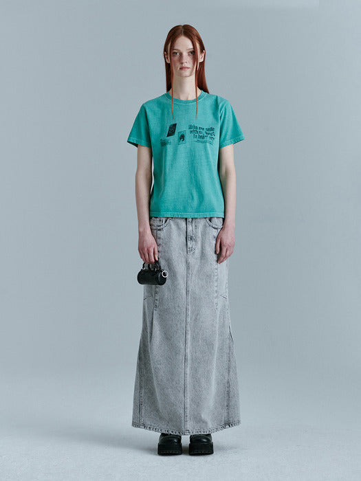 PIGMENT ESSENTIAL T-SHIRT_green