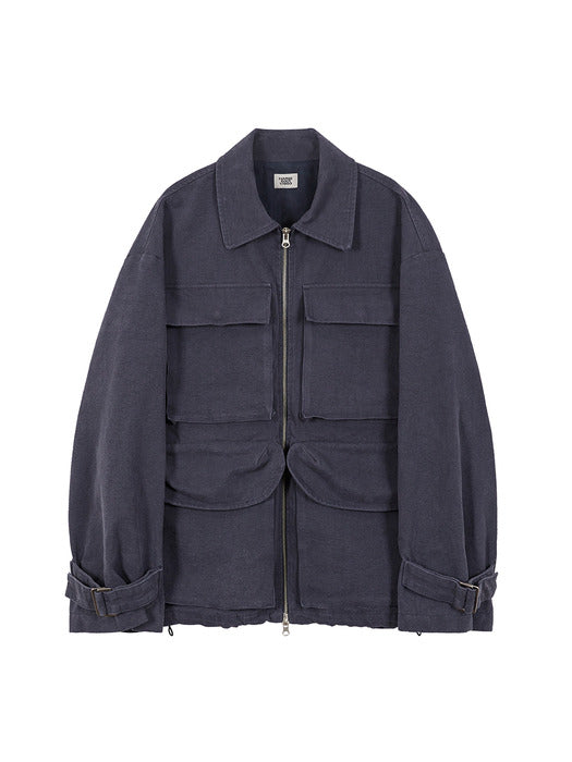 UTILITY JACKET_navy